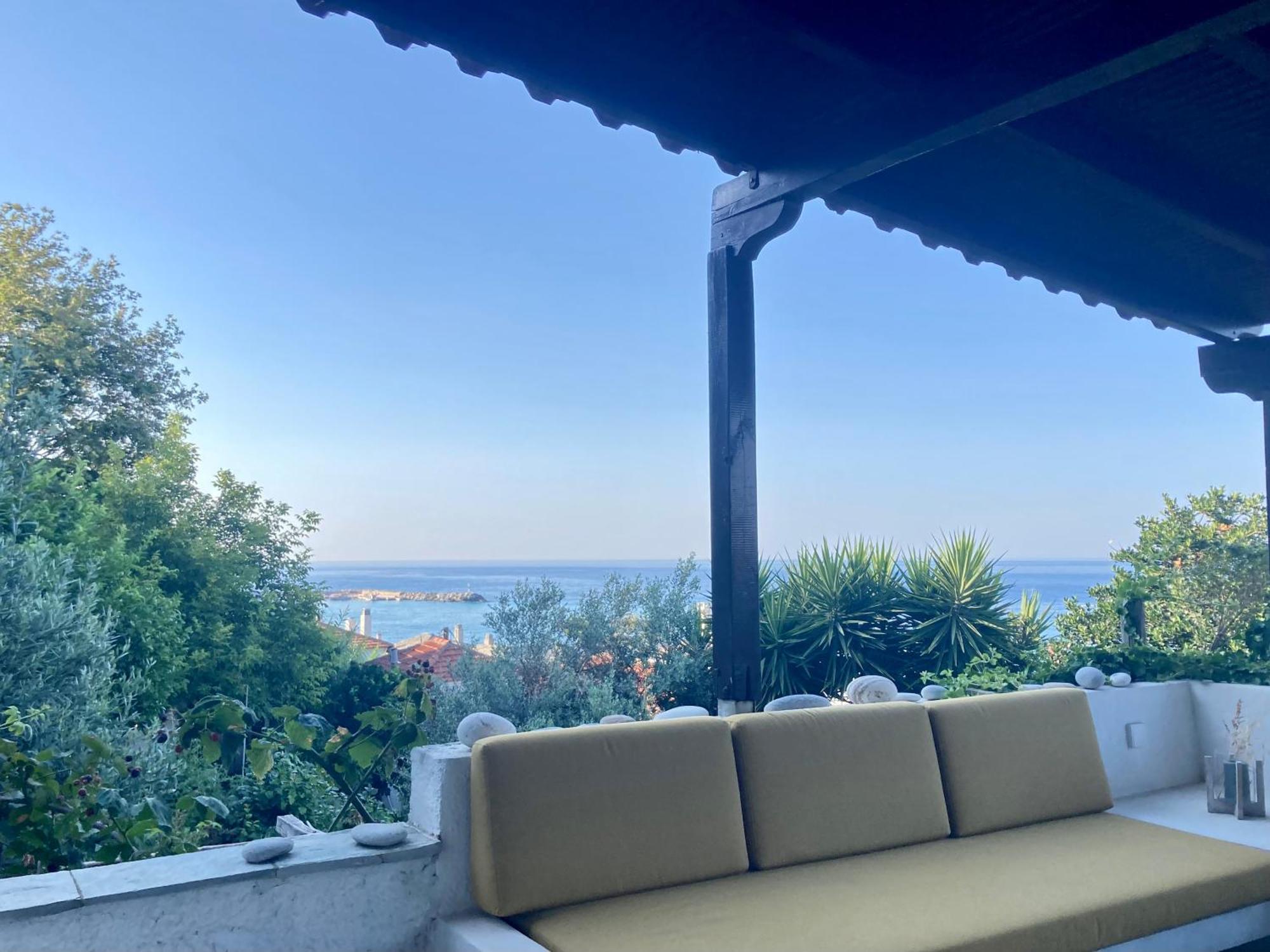 Agios Ioannis  Casa Fagri - Maisonette With Sea View מראה חיצוני תמונה